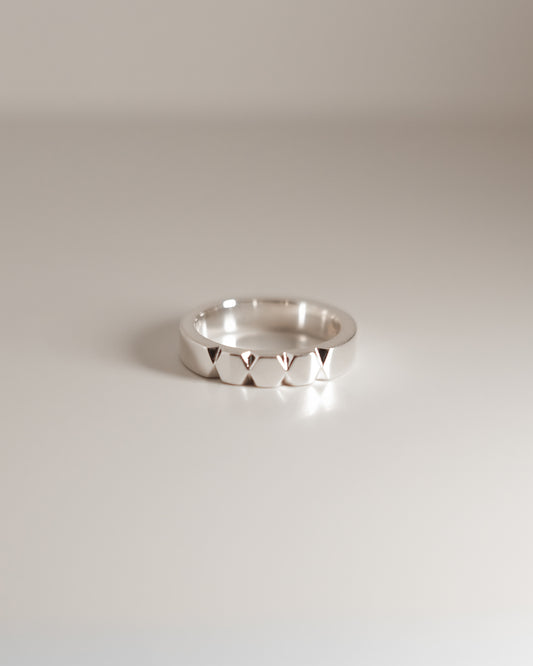 ALIGNED NARROW RING / ナローシルバーリング