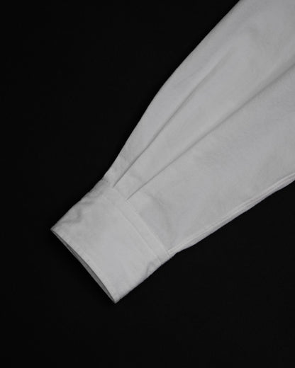 Raum off white cotton オフホワイトコットンシャツ