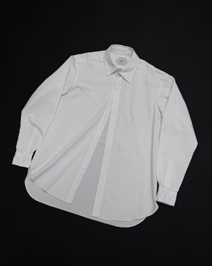 Raum off white cotton オフホワイトコットンシャツ