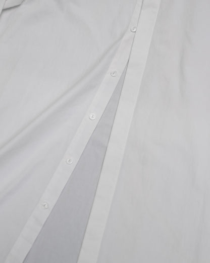 Raum off white cotton オフホワイトコットンシャツ