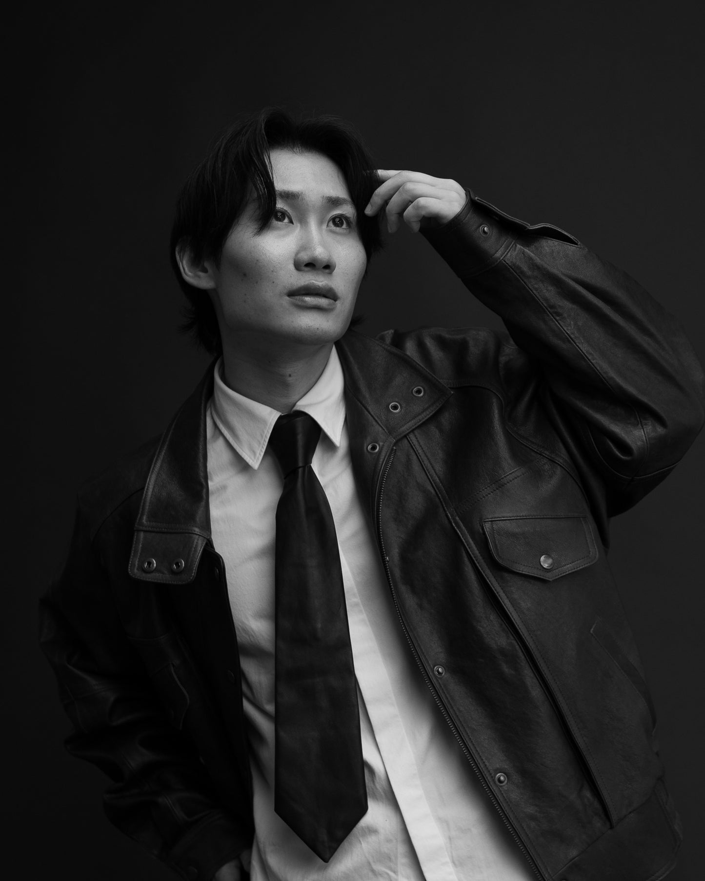 Yoha 羊皮领带
