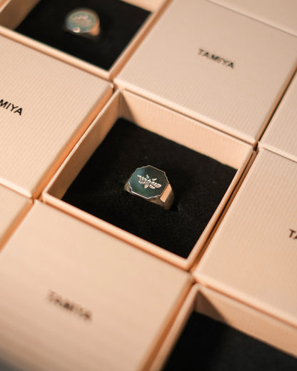 TAMIYA KAIKO SIGNET RING カイコの意匠シグネットリング 受注生産ジュエリー