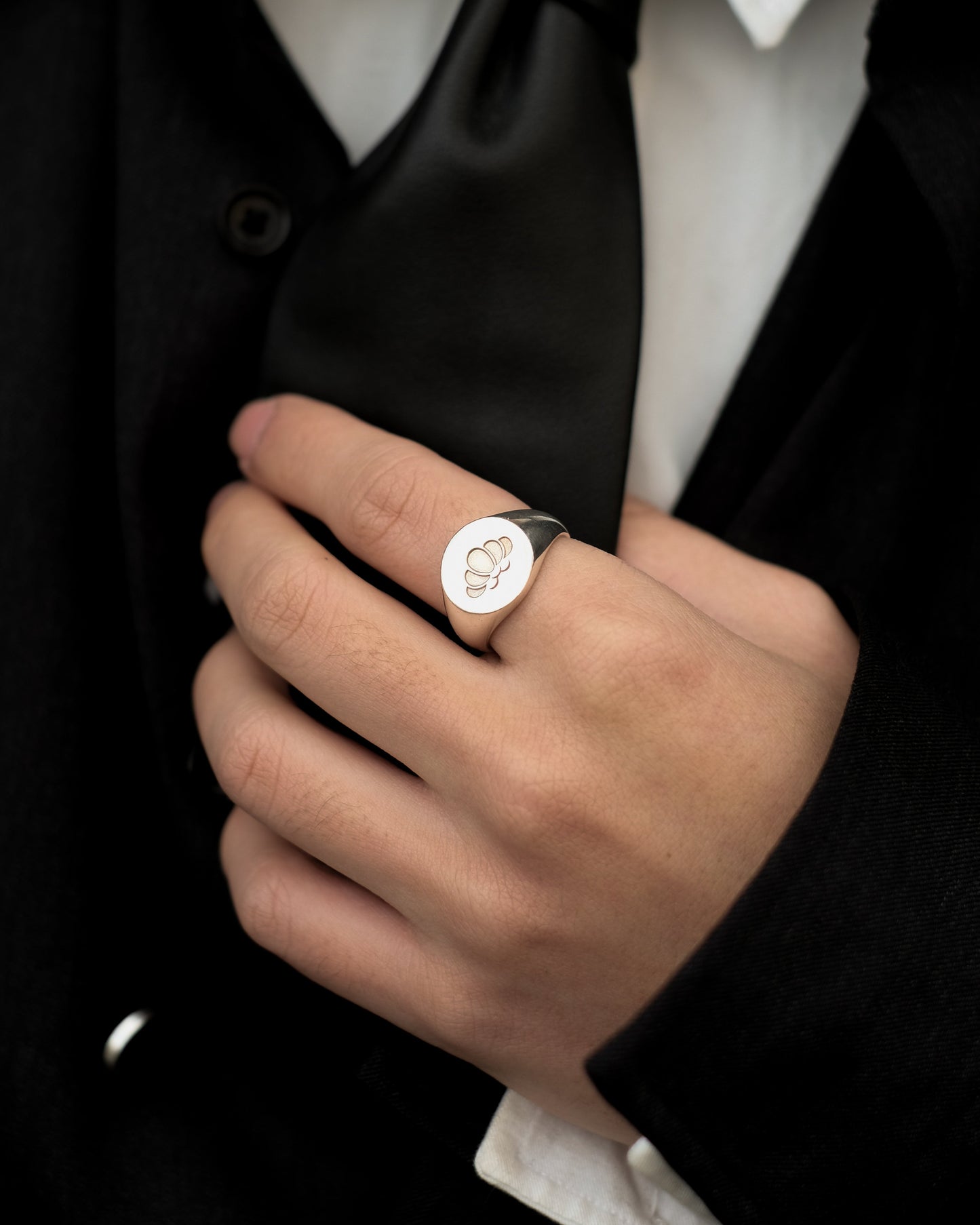 GOYŌMATSU SIGNET RING / シグネットシルバーリング