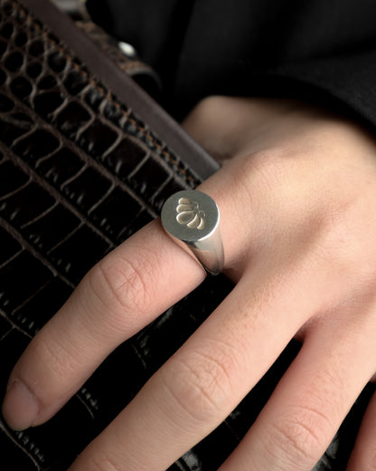 GOYŌMATSU SIGNET RING / シグネットシルバーリング