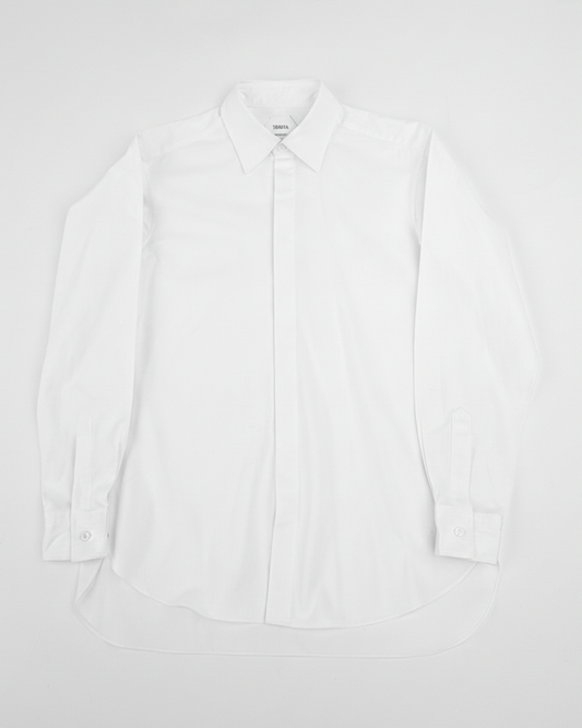 Raum off white cotton / オフホワイトコットンシャツ